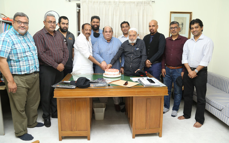 ধানমন্ডি সোসাইটির কার্যনির্বাহী সদস্যদের সভা