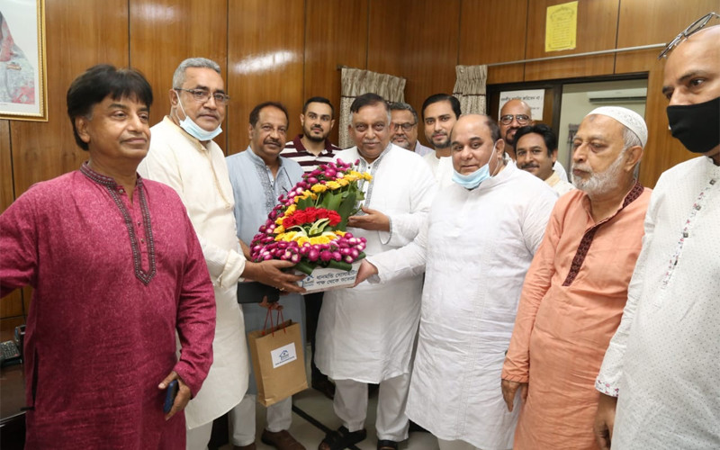 কার্যনির্বাহী সদস্যদের বাংলাদেশের মাননীয় স্বরাষ্ট্রমন্ত্রীর সাথে সাক্ষাত