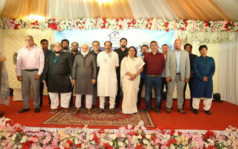 ধানমন্ডি সোসাইটির সদস্যদের মত বিনিময় সভা ”মেম্বারস নাইট” অনুস্থিত