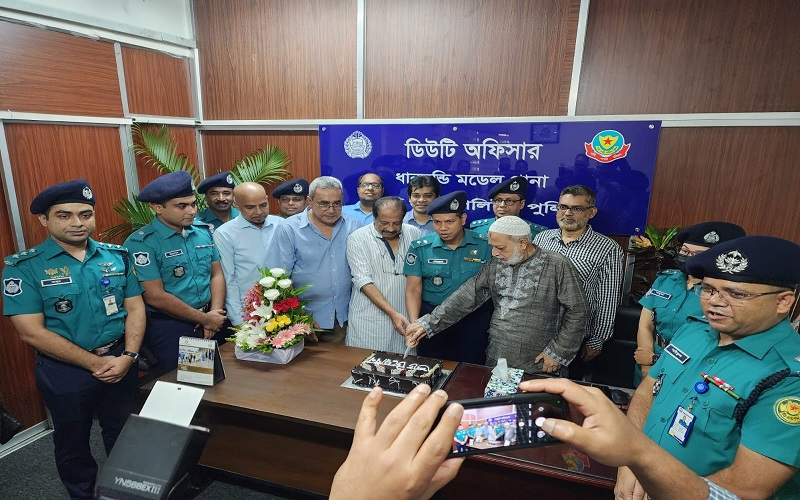 ঢাকা মেট্রোপলিটন পুলিশের নতুন ডেপুটি কমিশনার মোঃ শহিদুল্লাহ, রমনা ডিভিশন (ক্রাইম) এর স্বাগত অনুষ্ঠানের আয়োজন