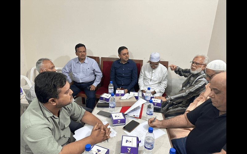 ধানমন্ডি সোসাইটির জোন ২ এর একটি সভা অনুষ্ঠিত হয়