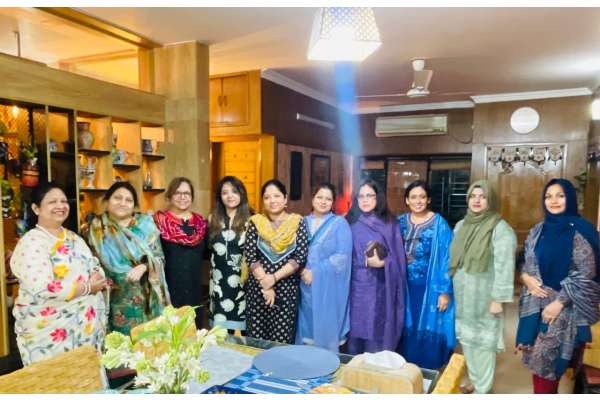 ধানমন্ডি সোসাইটির মহিলা বিষয়ক কমিটির প্রথম সভা অনুষ্ঠিত হয়েছে