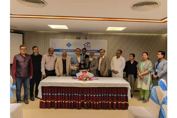 ধানমন্ডি সোসাইটি ও  ইউনিকো হসপিটাল এর সাথে চুক্তি